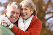 Photo: Portrait Of Senior Couple Hugging Portrait Of Senior Couple Hugging