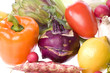 Mixed Vegetables Isolated