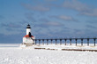 Photo en ligne au meilleur prix Michigan City Pierhead Breakwater Lights and Fog Signal