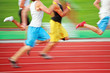 Foto: Running the race (motion blur) Running the race (motion blur)