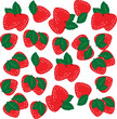 strawberry pattern