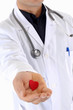 doctor show heart