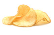 Three potato chips