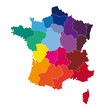 Carte de france vierge