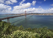 The name bridge on April, 25th, Lisbon