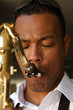 Hip Young Saxophonist