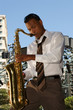 Hip Young Saxophonist