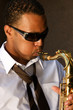 Hip Young Saxophonist