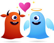 two in love monsters