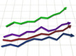 chart with arrows