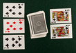 Playing cards.