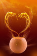 Orange Heart