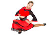 Beautiful spanish dancer.
