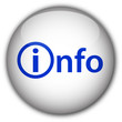 "info" Glassy Button with Symbol (white/blue)