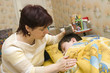 Mum awakes the sleeping son