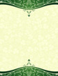 green background with shamrock