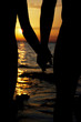 Photo: Silhouette in love on sunset Silhouette in love on sunset