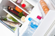 Foto: Refrigerateur avec aliments Refrigerateur avec aliments