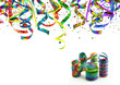 Party, Fete, Karneval, Geburtstag - Einladungskarte Party, Fete, Karneval, Geburtstag - Einladungskarte