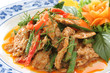 Thai Food Dry Chicken curry