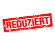 Stempel reduziert Stempel reduziert
