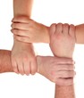 Group of the hands