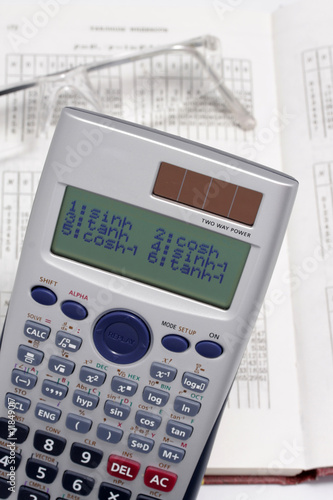 Photo: The calculator The calculator