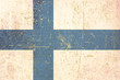 flag of finland grunge version flag of finland grunge version