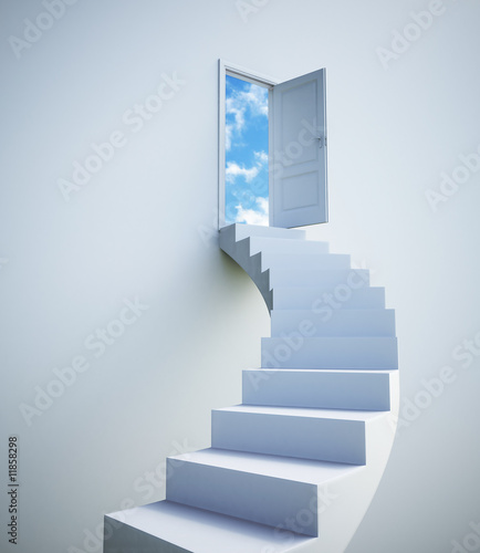 Illustration: Stairway to the sky Stairway to the sky