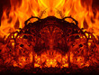 abstract fire flames