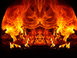 abstract fire flames
