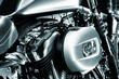 Close-up of a motorcycle engine Close-up of a motorcycle engine