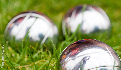 Photo: Petanque balls Petanque balls