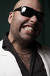 Photo: big man creaking his teeth big man creaking his teeth