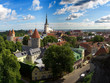 tallinn old city panorama