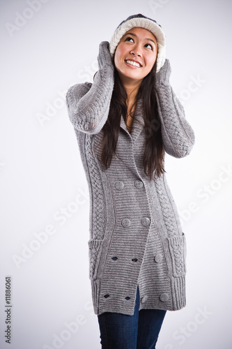 Photo: Beautiful happy asian woman Beautiful happy asian woman