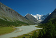 Mountain lake Ak-kem, Altai, Russia