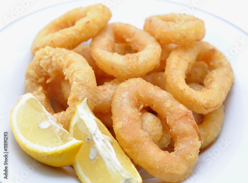 Photo: anelli di totano fritti anelli di totano fritti
