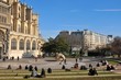 Parvis église saint Roch à Paris