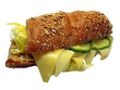 Belegtes Baguette