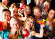 Group of people enjoying cocktails