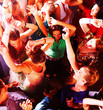 People dancing in a bar or nightclub at a party