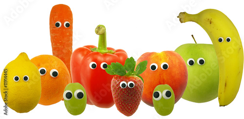 Photo: Friendly Fruit and Vegetables Friendly Fruit and Vegetables