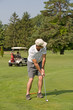Man Playing Golf Man Playing Golf