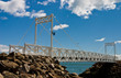 The bridge in Malbaie in Canada