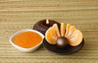 wellness & spa decoration - orange treatment