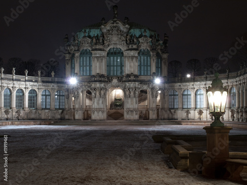 Photo: Palacio barroco de Zwinger, Dresde Palacio barroco de Zwinger, Dresde