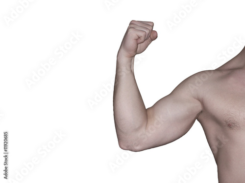 Photo: The strongly hand The strongly hand