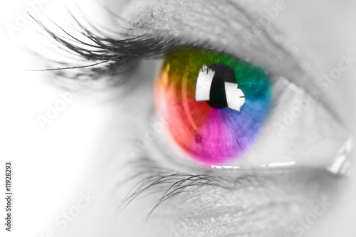 Photo: Colorful eye Colorful eye