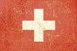swiss flag grunge